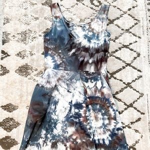Tiedye Blue/Grey Dress